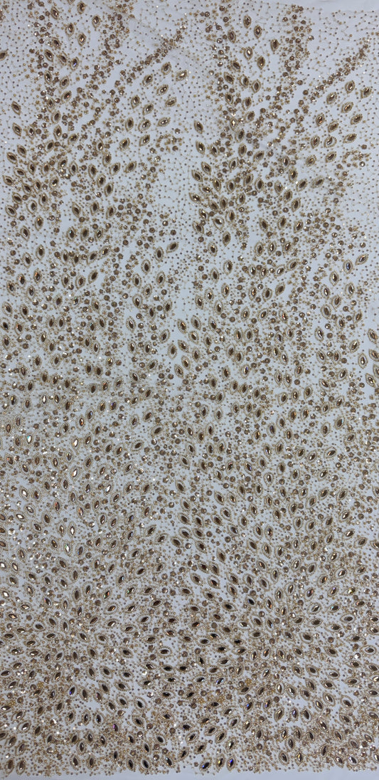 Dazzle Rhinestone beaded lace