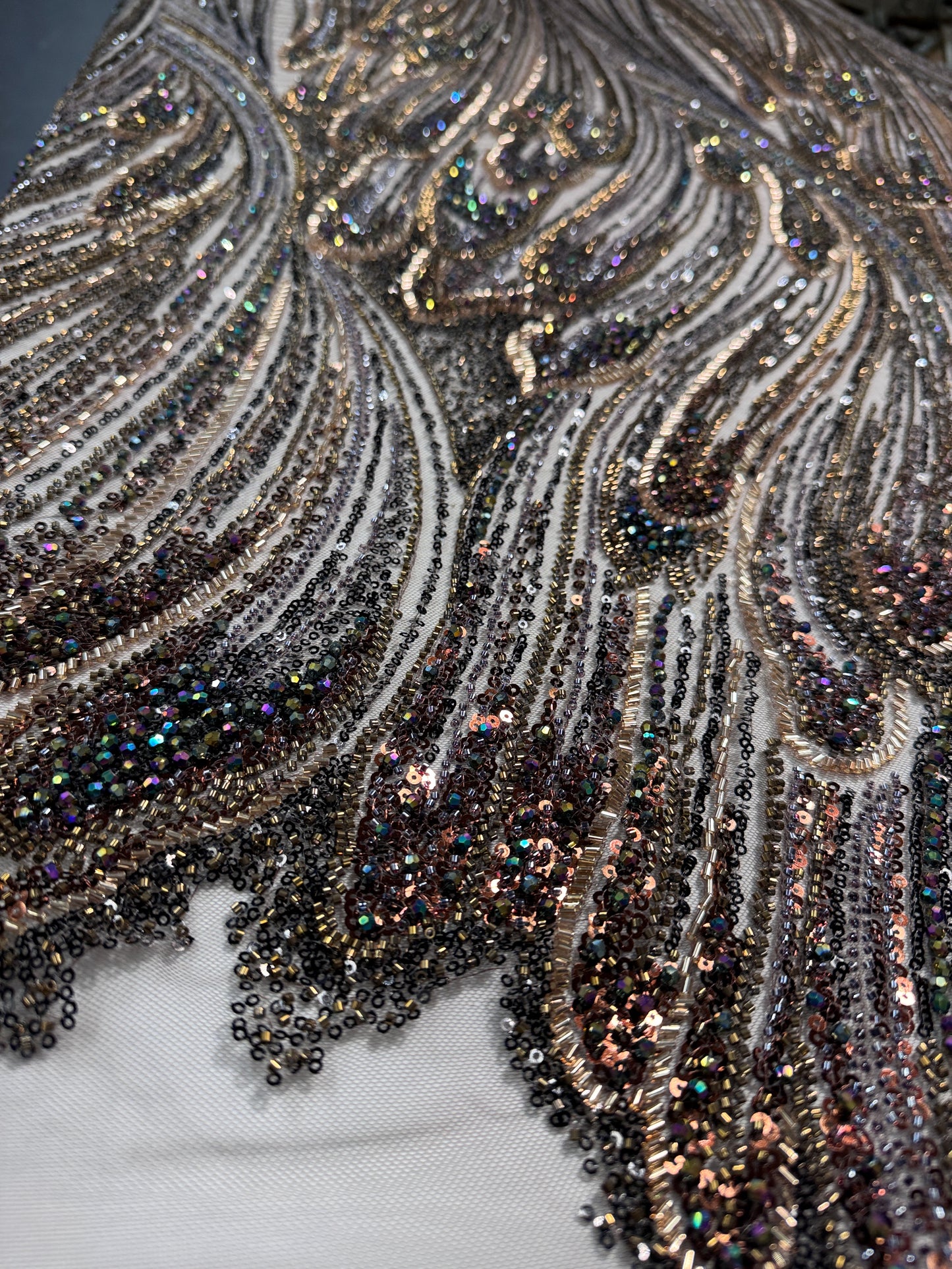 Wingfall Beaded Lace