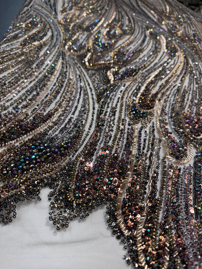 Wingfall Beaded Lace