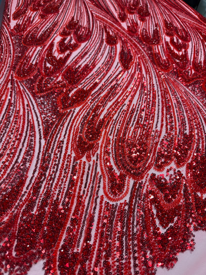 Wingfall Beaded Lace