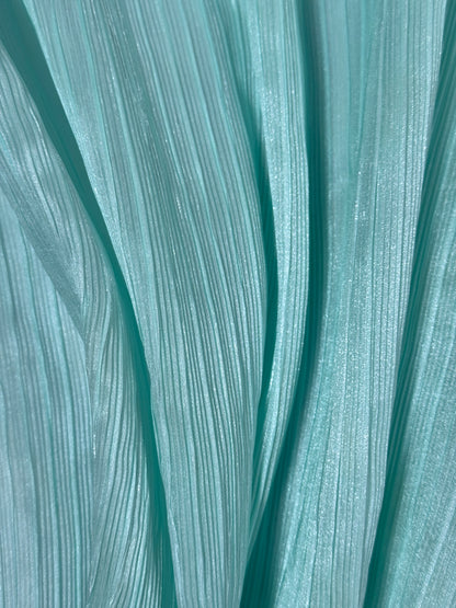 Pleated Liquid Organza