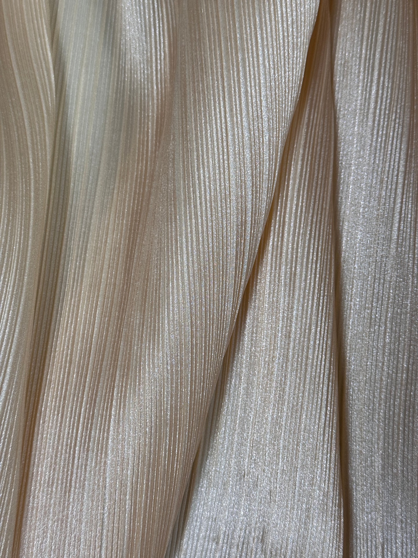 Pleated Liquid Organza