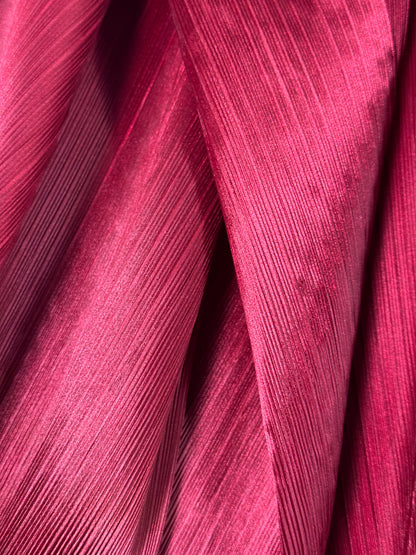 Pleated Liquid Organza
