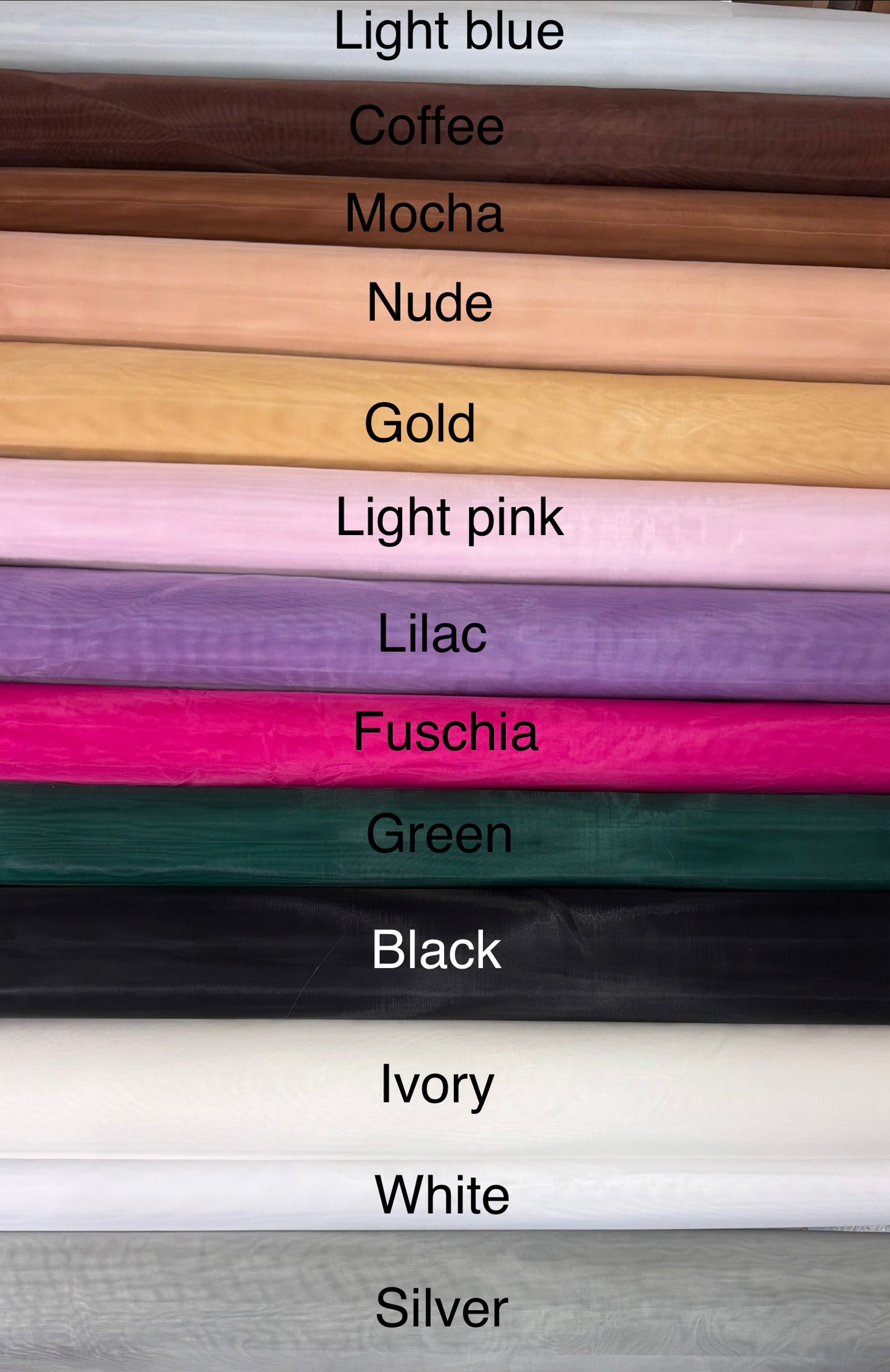 Horse hair (hard) / Corset mesh