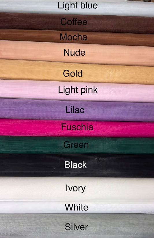 Horse hair (hard) / Corset mesh
