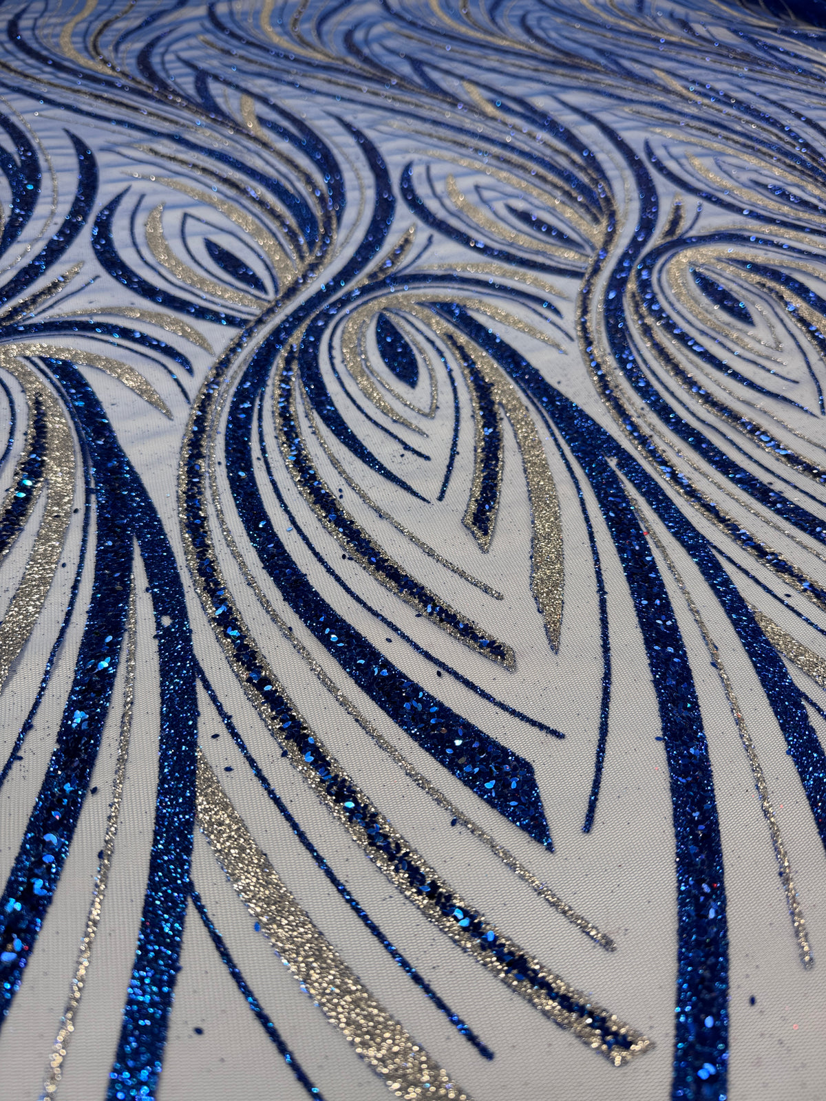 Phoenix glitter mesh