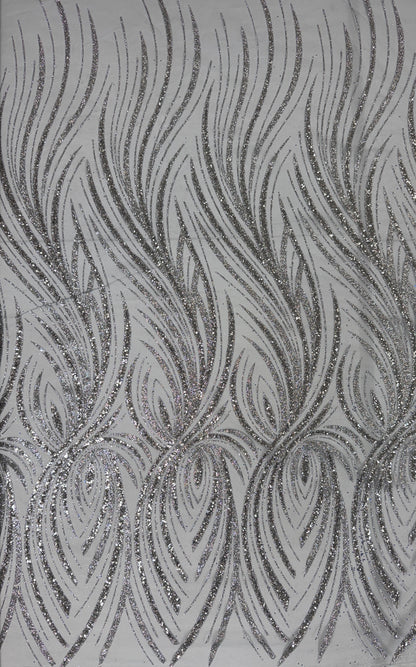 Phoenix glitter mesh