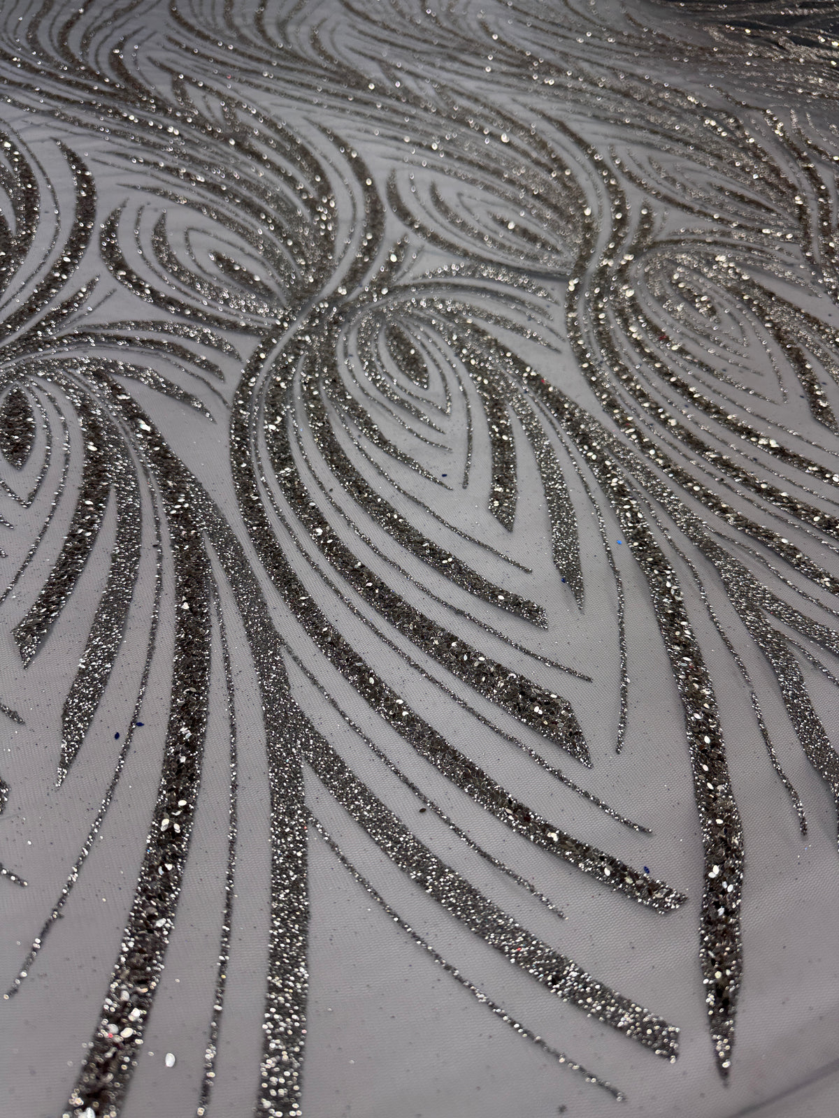 Phoenix glitter mesh
