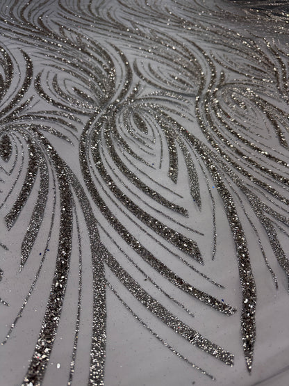 Phoenix glitter mesh