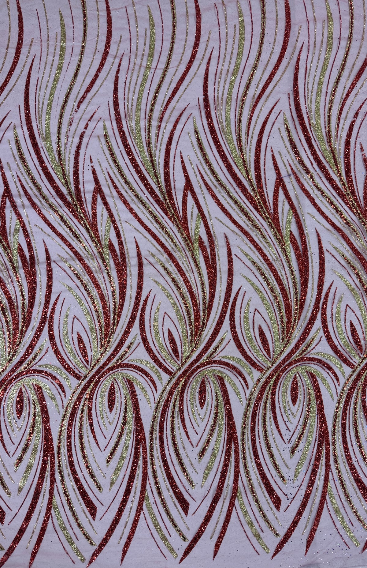 Phoenix glitter mesh