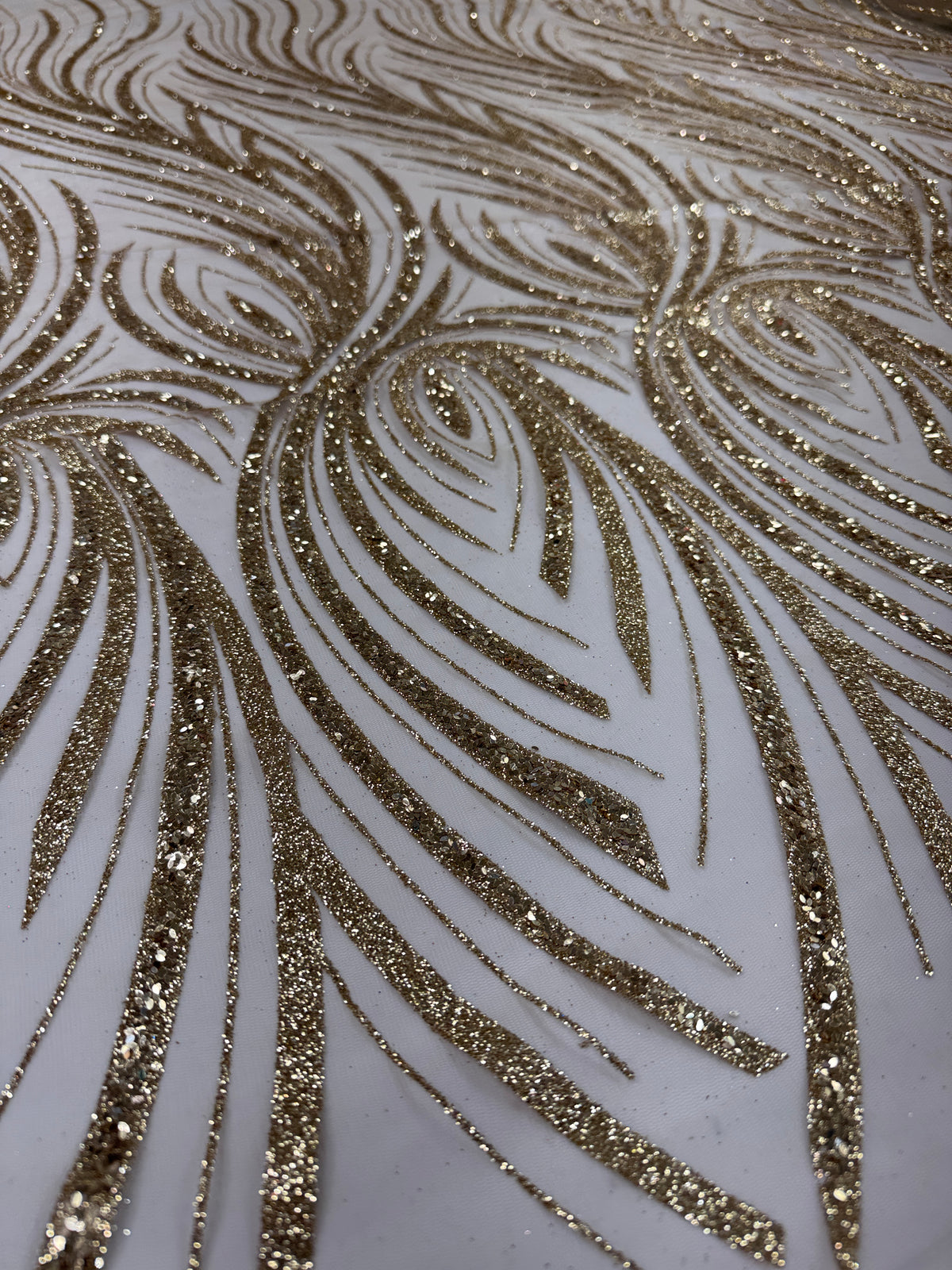 Phoenix glitter mesh