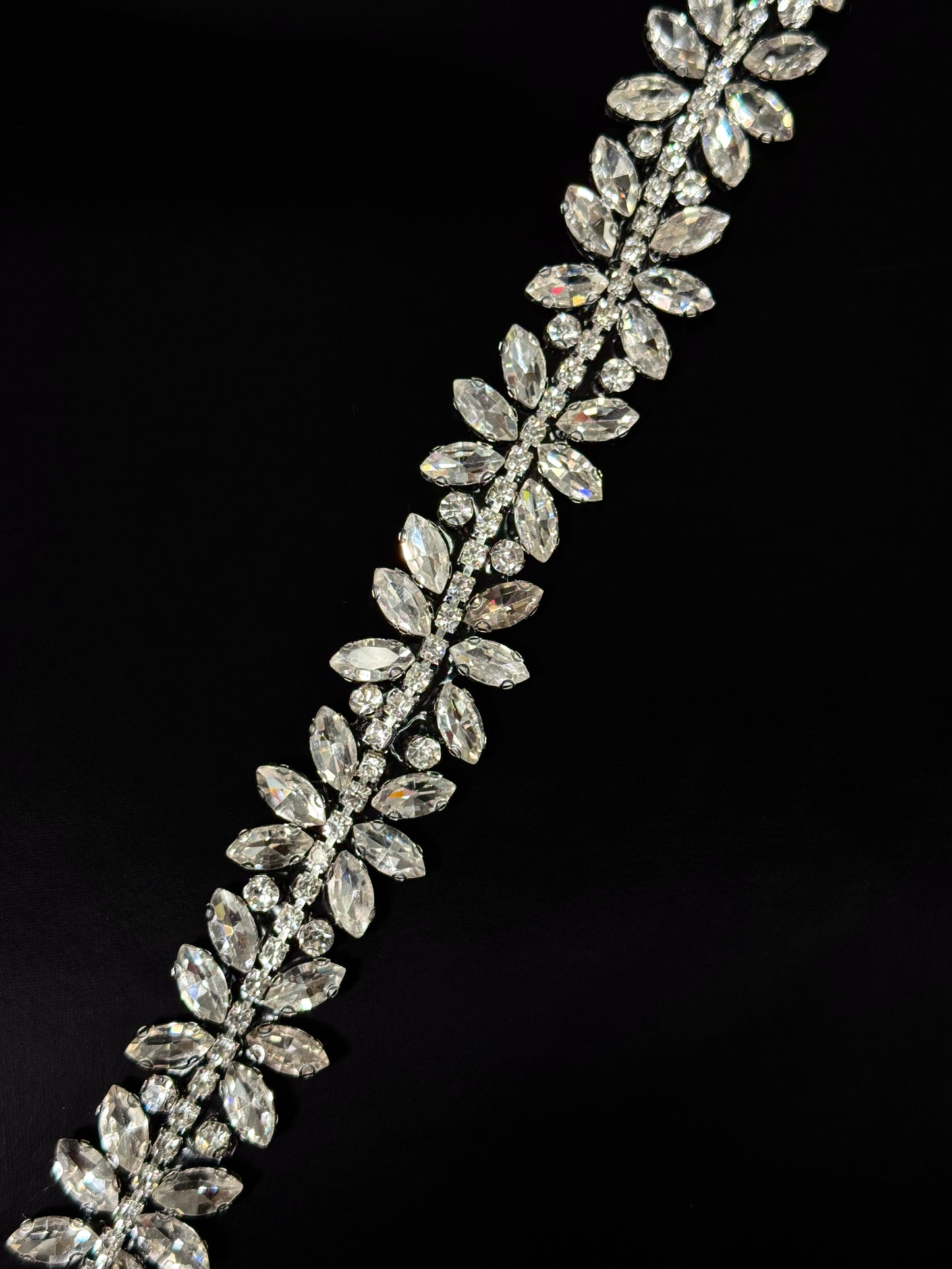 Rhinestone trim hotfix