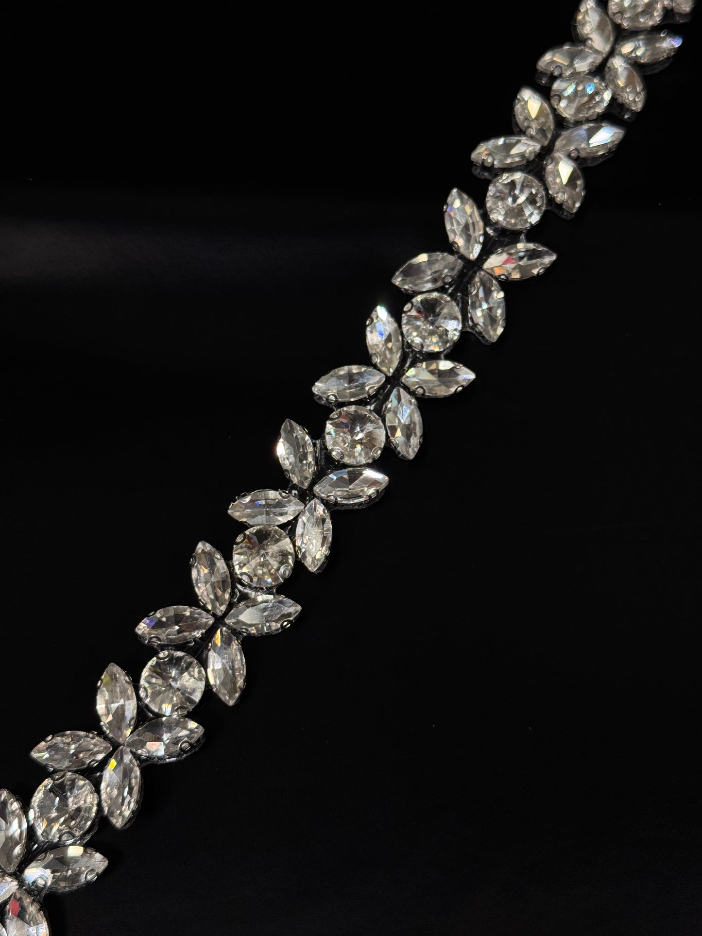 Rhinestone trim hotfix