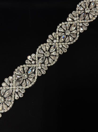 Rhinestone trim hotfix