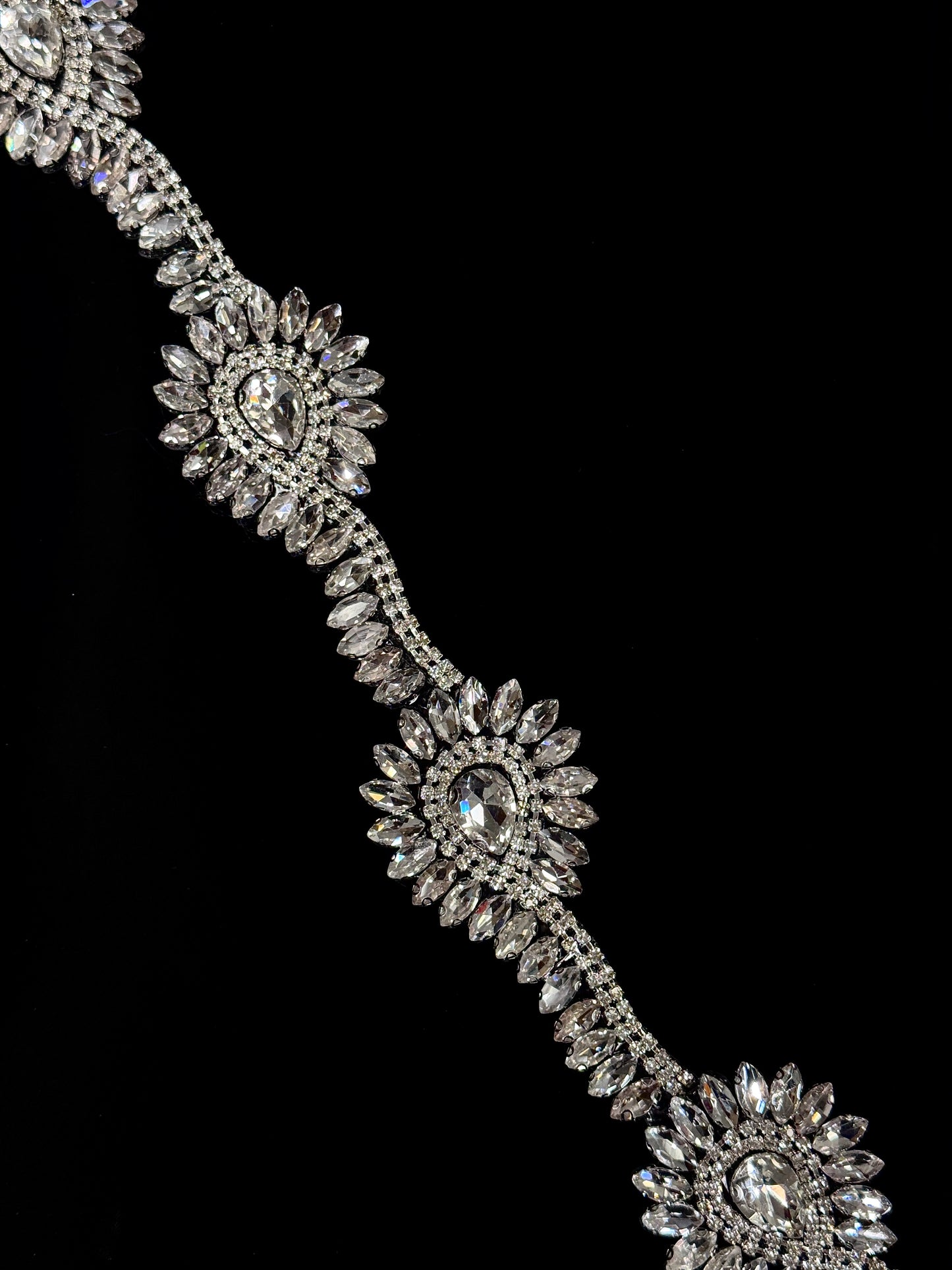 Rhinestone trim hotfix