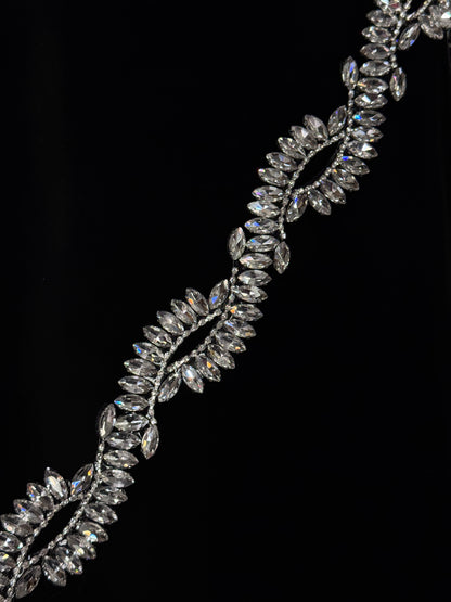 Rhinestone trim hotfix