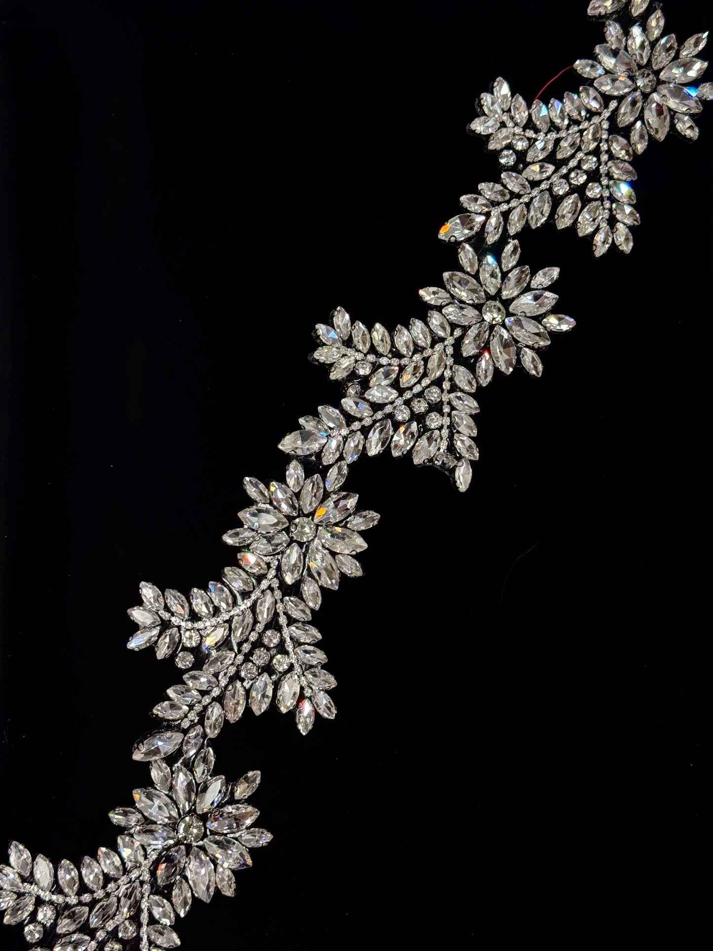 Rhinestone trim hotfix