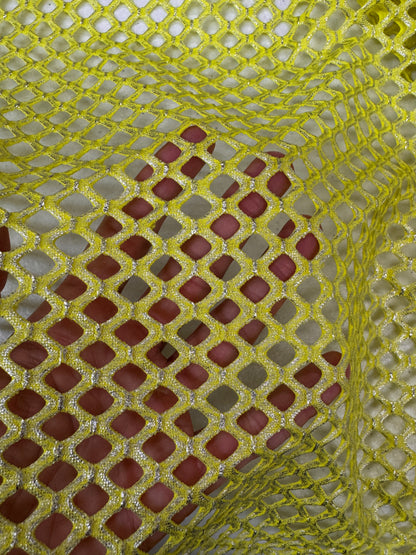 Fish net mesh spandex