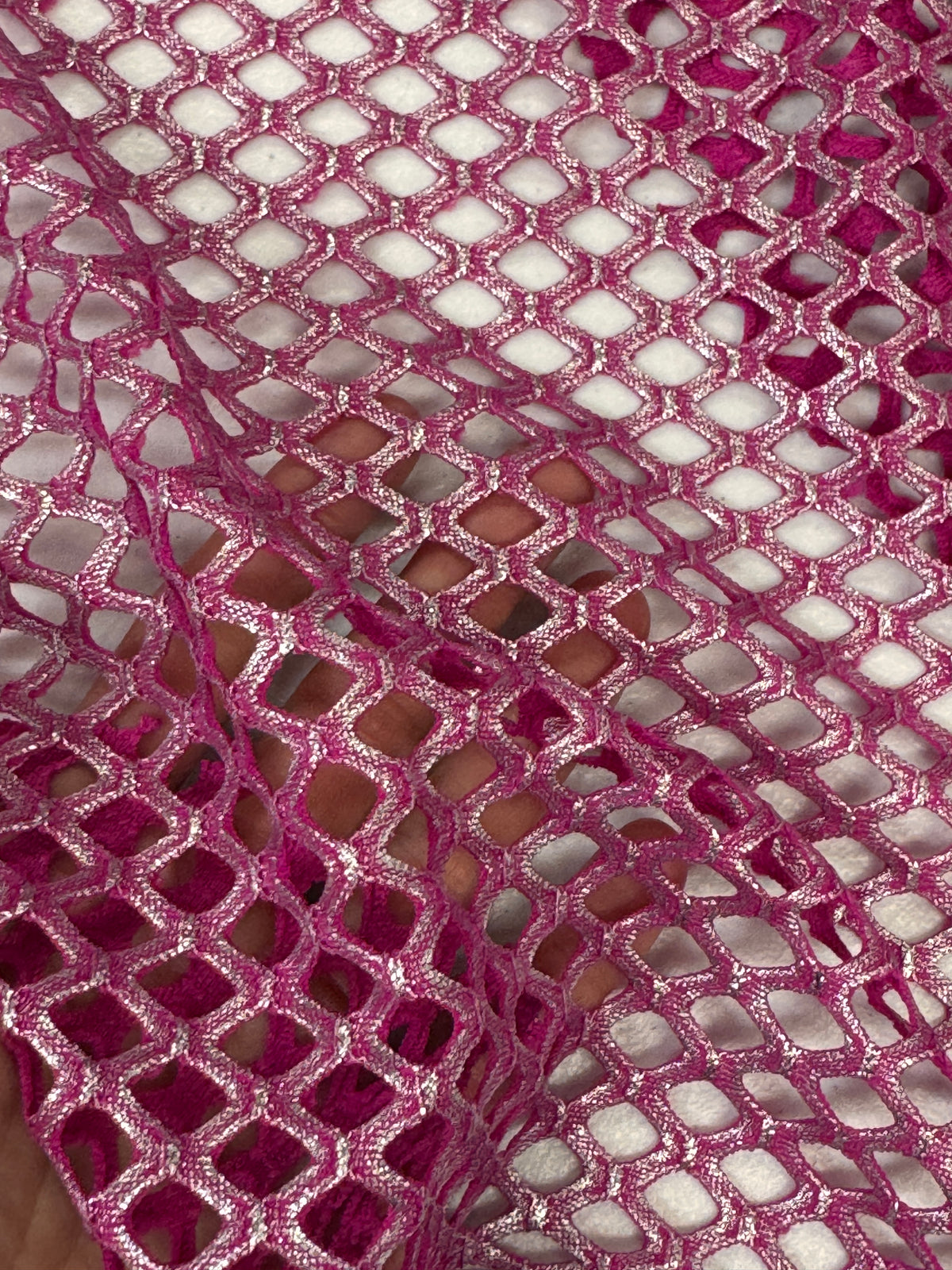 Fish net mesh spandex