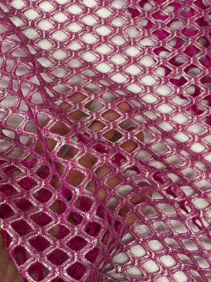 Fish net mesh spandex