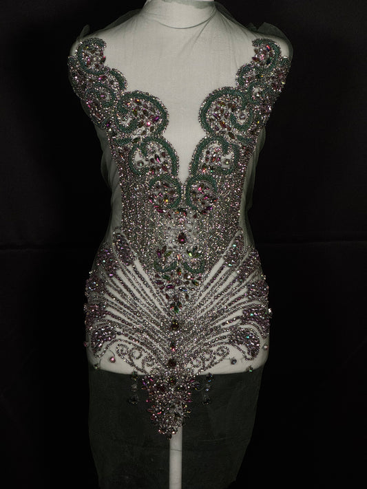 Rhinestone Bodice 1