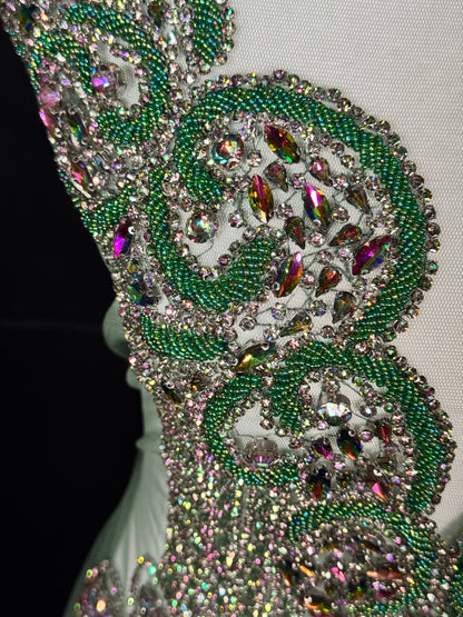Rhinestone Bodice 1