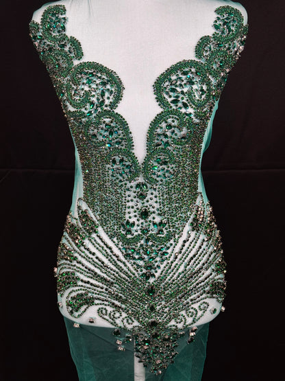 Rhinestone Bodice 1