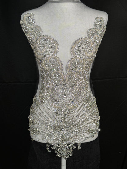 Rhinestone Bodice 1