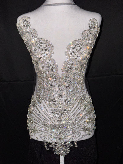 Rhinestone Bodice 1