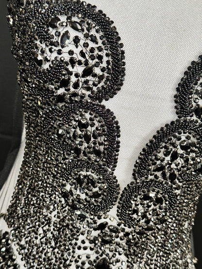 Rhinestone Bodice 1