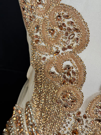 Rhinestone Bodice 1