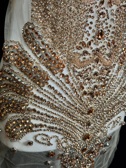 Rhinestone Bodice 1