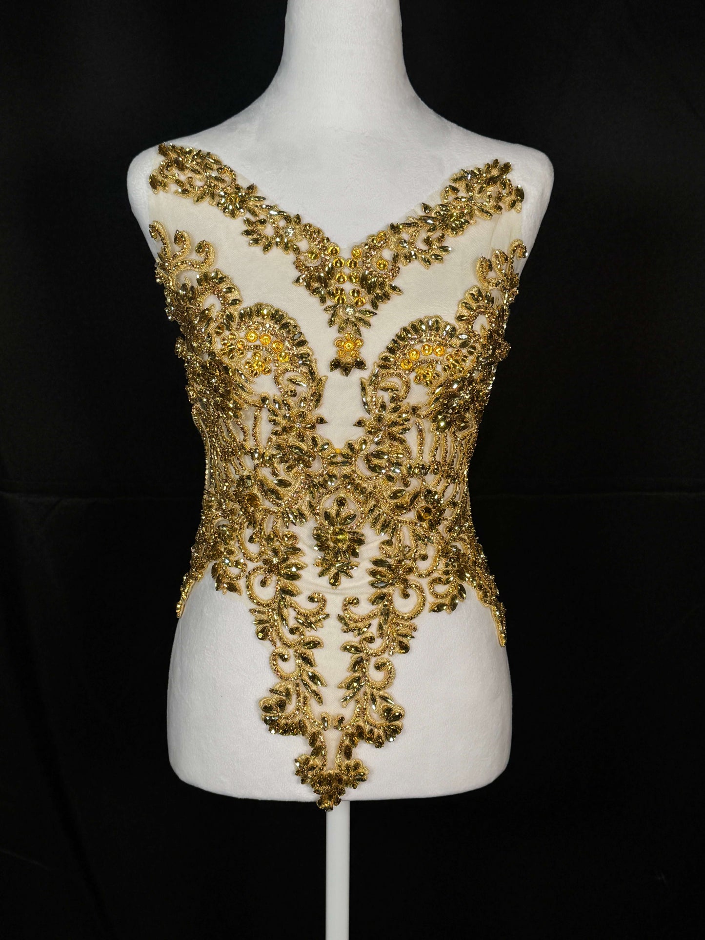 Rhinestone bodice 295