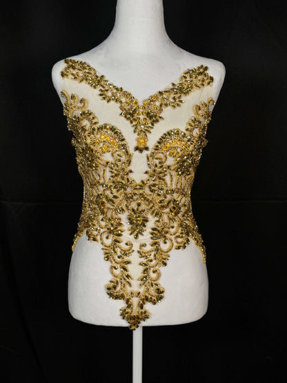 Rhinestone bodice 295