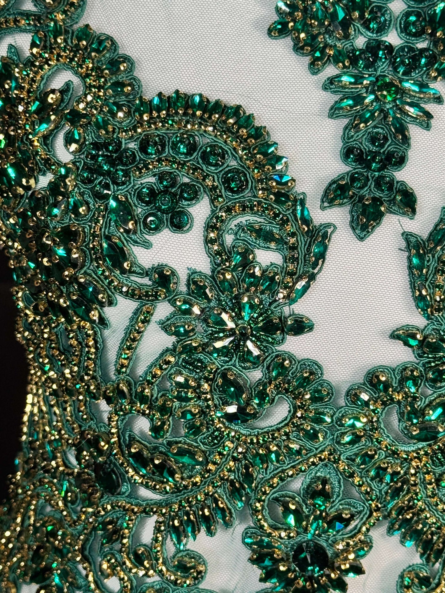 Rhinestone bodice 295
