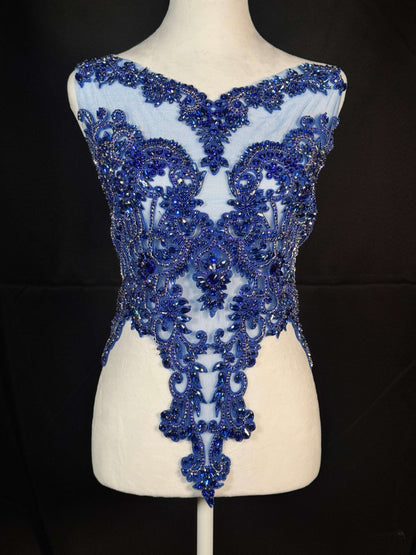 Rhinestone bodice 295