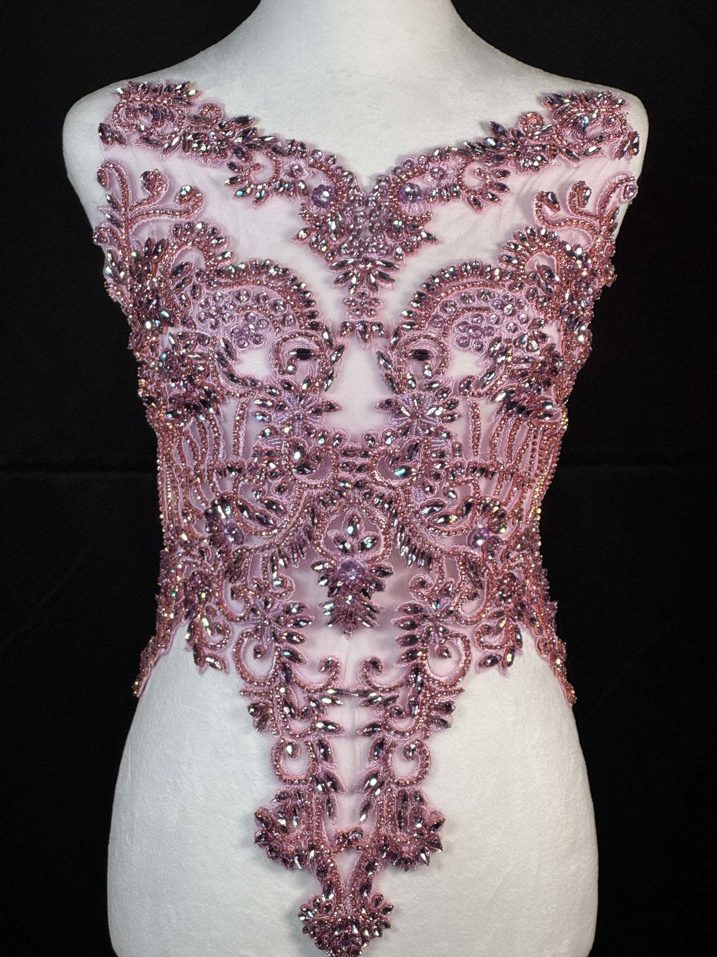Rhinestone bodice 295