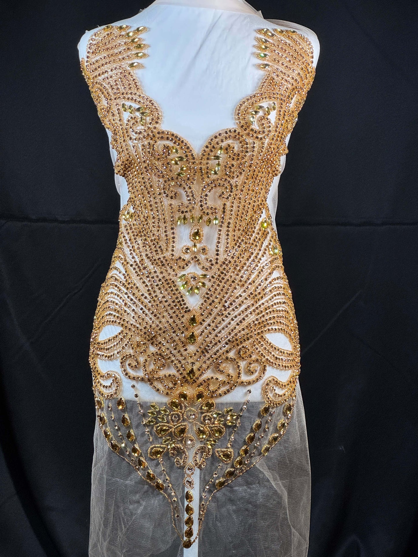 Rhinestone Bodice 448