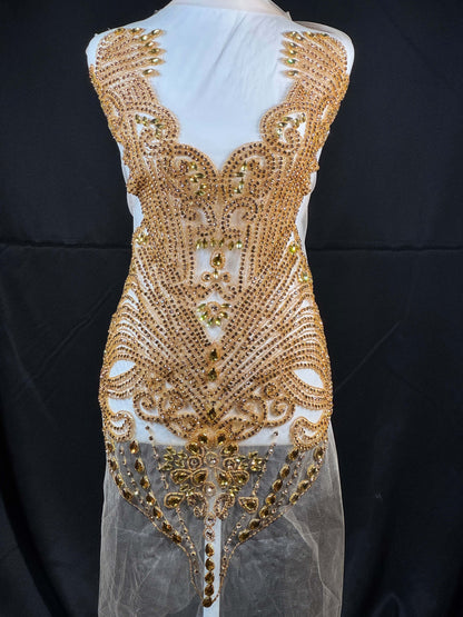 Rhinestone Bodice 448