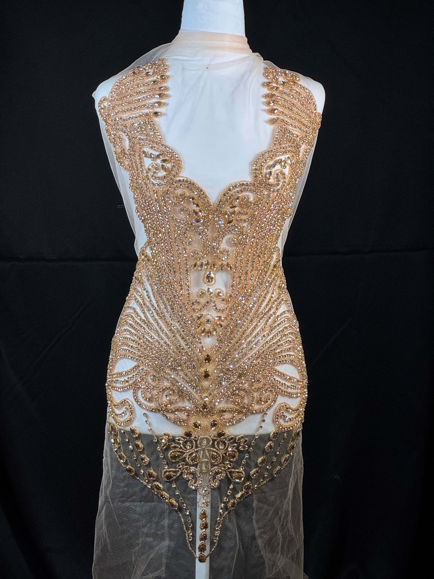 Rhinestone Bodice 448