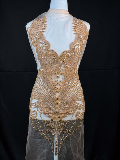Rhinestone Bodice 448