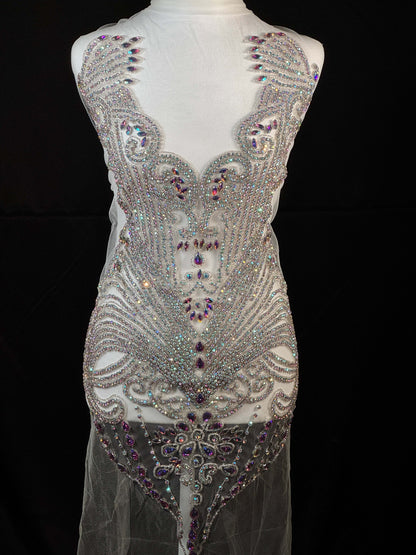 Rhinestone Bodice 448