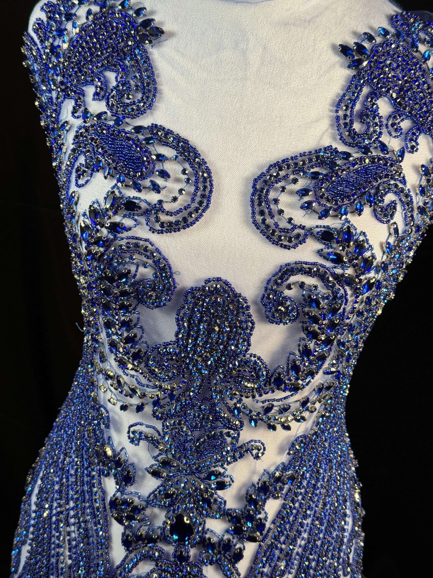 Rhinestone bodice 406