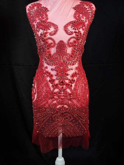 Rhinestone bodice 406