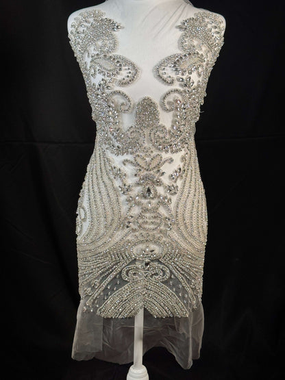 Rhinestone bodice 406