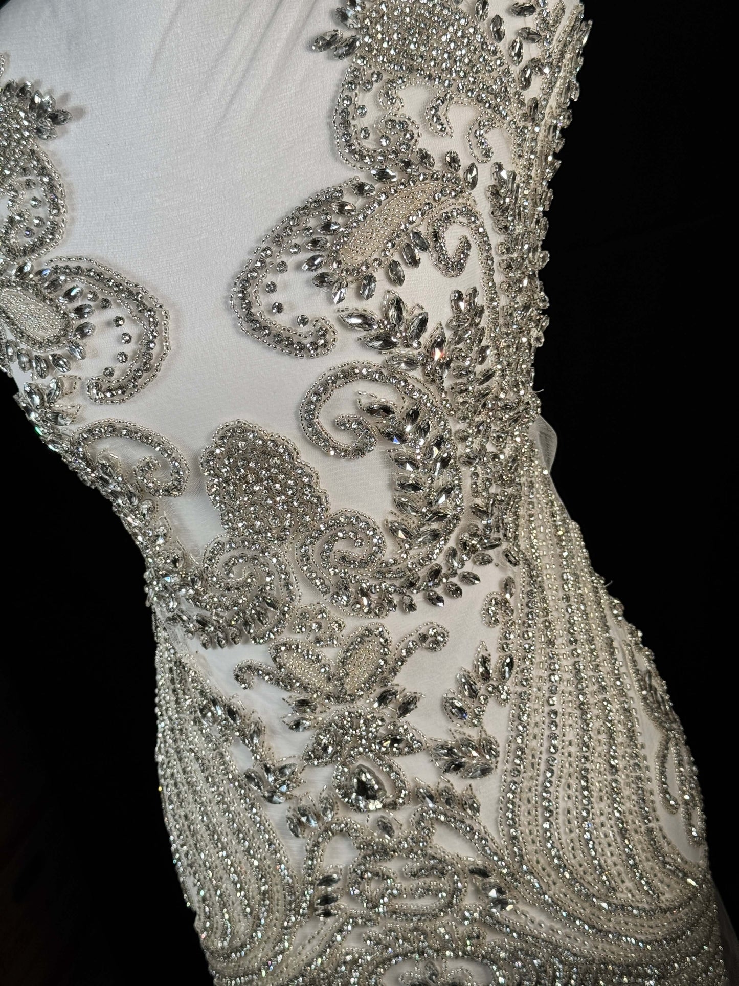 Rhinestone bodice 406