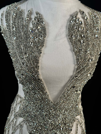 Rhinestone bodice 449-1