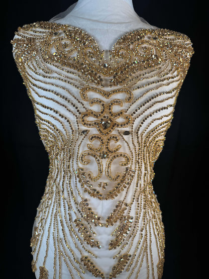 Rhinestone Bodice 465