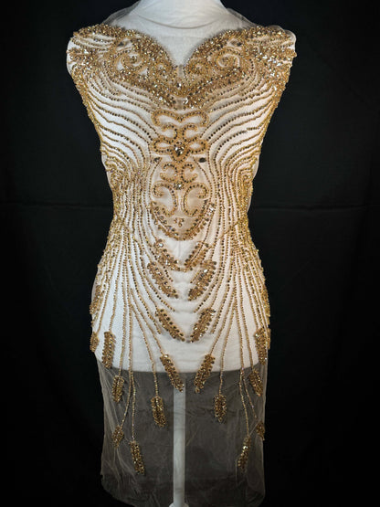 Rhinestone Bodice 465