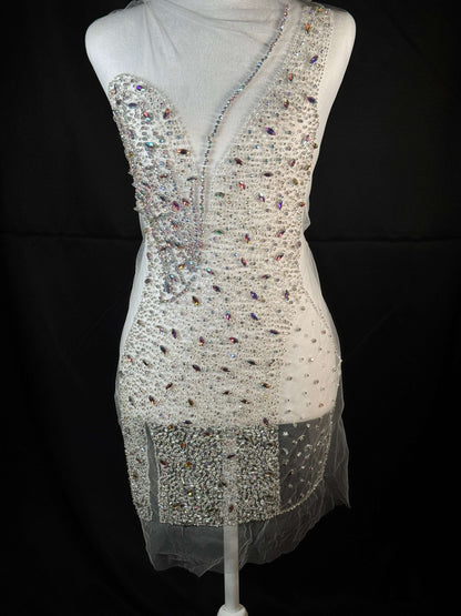 Rhinestone bodice 438